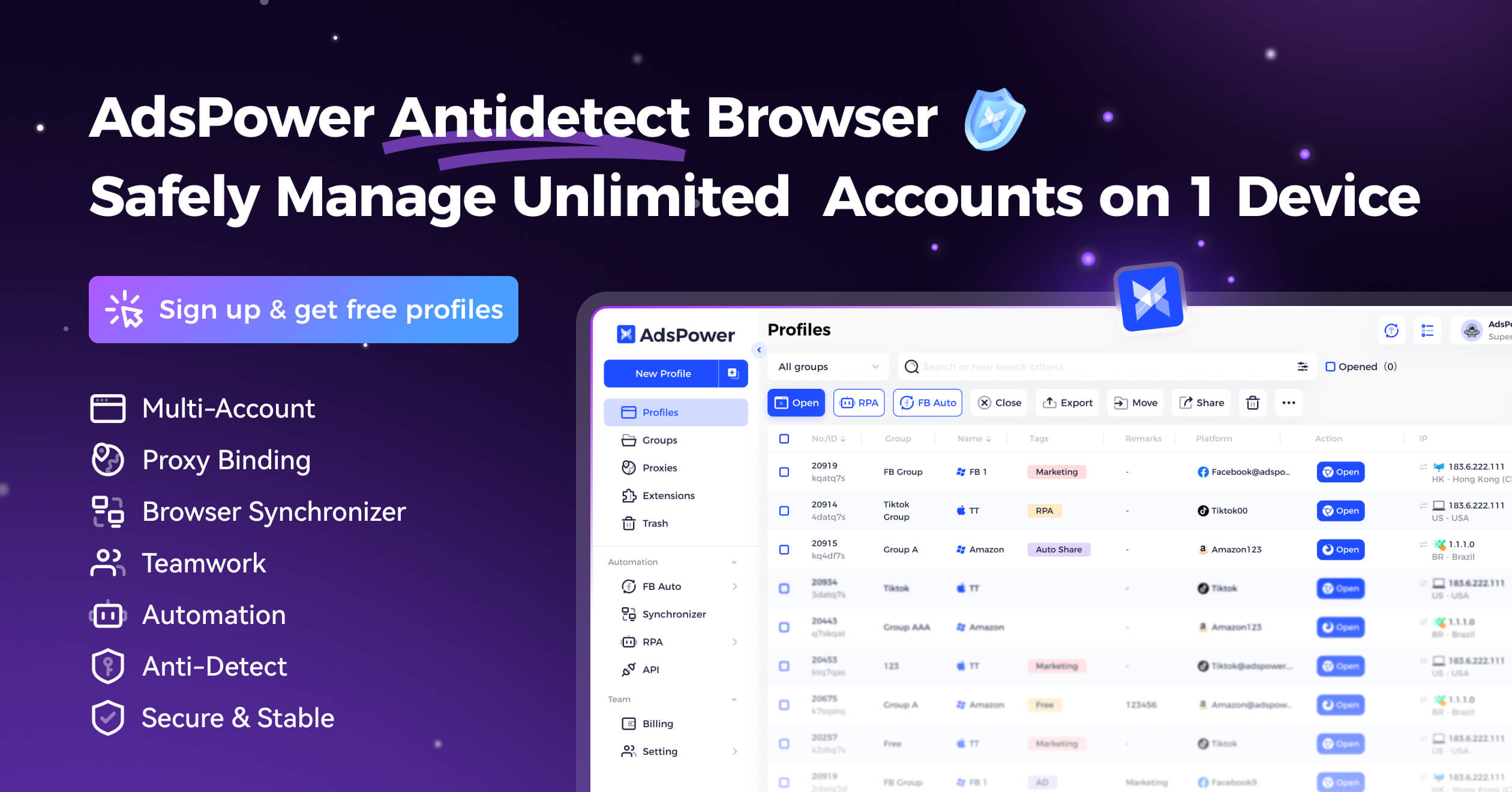AdsPower Referral Program - Earn Up To 20% Recurring Commission